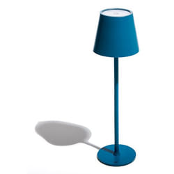 Muitomas TABLELAMPBL lampada da tavolo LED Blu artico