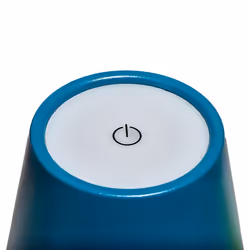 Muitomas TABLELAMPBL lampada da tavolo LED Blu artico