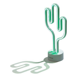 Muitomas NEONTCACTUS lampada da tavolo Lampadina/e non sostituibile/i Bianco