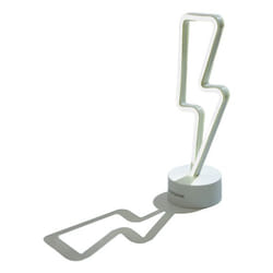 Muitomas NEONTBOLT lampada da tavolo Lampadina/e non sostituibile/i Bianco