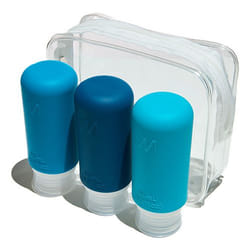 Muitomas TRBOTTLES3BL contenitore e bottiglia da viaggio Silicone Bottiglia da premere