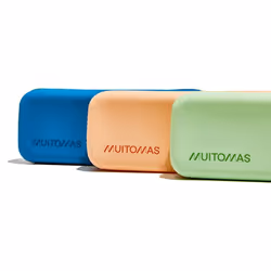 Muitomas SILPENCASEBL astuccio per matita Astuccio portamatite Silicone Blu artico - Vista aggiuntiva 4
