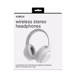 Celly WAVEBEATWH cuffia e auricolare Wireless A Padiglione Musica e Chiamate USB tipo-C Bianco - Vista aggiuntiva 4