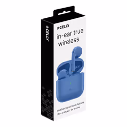 Celly COMPACT Cuffie True Wireless Stereo (TWS) In-ear Musica e Chiamate USB tipo-C Bluetooth Blu - Vista aggiuntiva 4