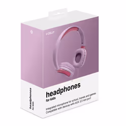 Celly KIDSBEAT2 Auricolare Cablato A Padiglione Musica e Chiamate Rosa - Vista aggiuntiva 2
