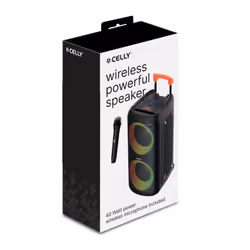 Celly PARTYSPEAKERWLM altoparlante portatile e per feste Altoparlante da festa Nero 40 W - Vista aggiuntiva 5
