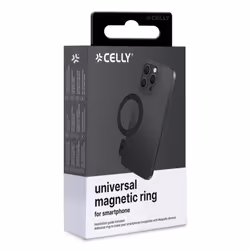 Celly MAGCADAPTERBK accessorio per smartphone e telefoni cellulari Anello magnetico - Vista aggiuntiva 5