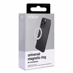 Celly MAGCADAPTERWH accessorio per smartphone e telefoni cellulari Anello magnetico - Vista aggiuntiva 4