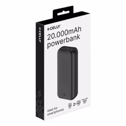 Celly PBE20000CBK batteria portatile Ioni di Litio 20000 mAh Nero - Vista aggiuntiva 5