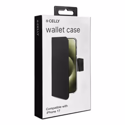 Celly WALLY custodia per cellulare 16 cm (6.3") Custodia a borsellino Nero - Vista aggiuntiva 6