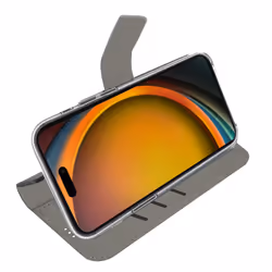 Celly WALLY custodia per cellulare 16 cm (6.3") Custodia a borsellino Sabbia - Vista aggiuntiva 3