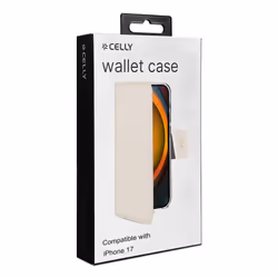 Celly WALLY custodia per cellulare 16 cm (6.3") Custodia a borsellino Sabbia - Vista aggiuntiva 6