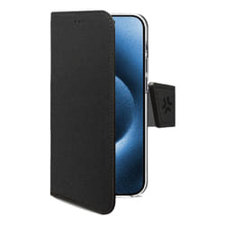 Celly WALLY custodia per cellulare 16 cm (6.3") Custodia a borsellino Nero
