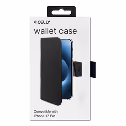 Celly WALLY custodia per cellulare 16 cm (6.3") Custodia a borsellino Nero - Vista aggiuntiva 5