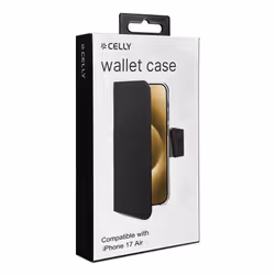 Celly WALLY custodia per cellulare 16,5 cm (6.5") Custodia a borsellino Nero - Vista aggiuntiva 6