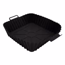 Muitomas Teglia in silicone per friggitrice ad aria nero - Vista aggiuntiva 2