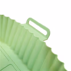 Muitomas Teglia in silicone per friggitrice ad aria verde salvia - Vista aggiuntiva 4