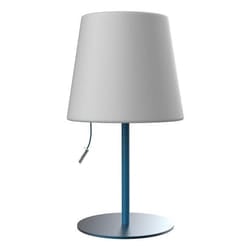 Muitomas Lampada da tavolo blu ottanio