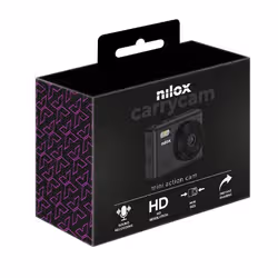 Nilox NXACCARRYCAMBK fotocamera per sport d'azione 2 MP HD CMOS 18 g - Vista aggiuntiva 2