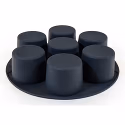 Muitomas Stampo per muffin per friggitrice ad aria in silicone nero - Vista aggiuntiva 2