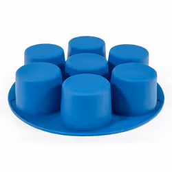 Muitomas Stampo per muffin per friggitrice ad aria in silicone blu ottanio - Vista aggiuntiva 2
