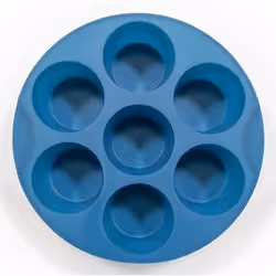 Muitomas Stampo per muffin per friggitrice ad aria in silicone blu ottanio - Vista aggiuntiva 4
