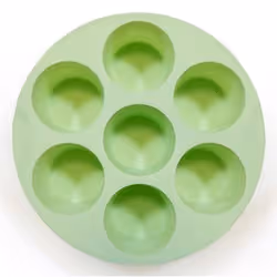 Muitomas Stampo per muffin in silicone per friggitrice ad aria verde salvia - Vista aggiuntiva 4