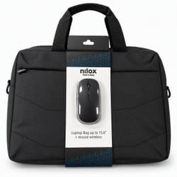 Nilox Bundle Borsa per Notebook + Mouse Wireless