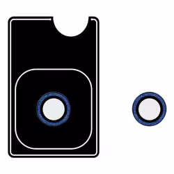 Celly COLGLICAM1153BL protezione per lo schermo e il retro dei telefoni cellulari Protezione per obiettivo della fotocamera Apple 1 pz - Vista aggiuntiva 2