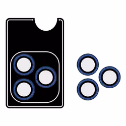 Celly COLGLICAM1152BL protezione per lo schermo e il retro dei telefoni cellulari Protezione per obiettivo della fotocamera Apple 3 pz - Vista aggiuntiva 3