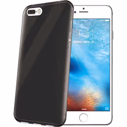 Celly GELSKIN801BK, Cover, Apple, iPhone 7 Plus, 14 cm (5.5"), Nero