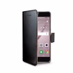Celly WALLY622, Custodia a borsellino, Huawei, Nova Plus, 14 cm (5.5"), Nero