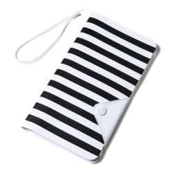 Celly SPLASHWALLETWH custodia per cellulare 5.7" Custodia a borsellino Nero, Bianco