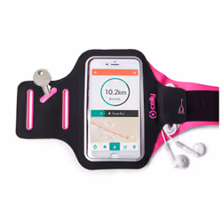 Celly Arm Band, Band, Rilevatore di attività, Nero, Rosa, Neoprene, 95 mm, 85 g
