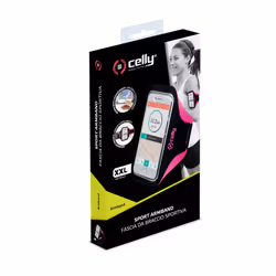 Celly Arm Band Nero, Rosa Neoprene - Vista aggiuntiva 4