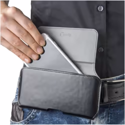 Celly Beltpro XL custodia per cellulare Custodia a fondina Nero - Vista aggiuntiva 5