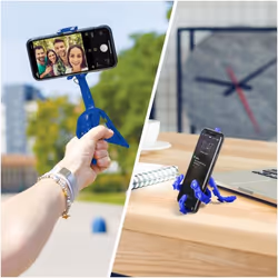 Celly Squiddy treppiede Smartphone/fotocamera di azione 6 gamba/gambe Blu - Vista aggiuntiva 4