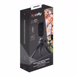 Celly Click Tri treppiede Smartphone/macchina fotografica digitale 3 gamba/gambe Nero - Vista aggiuntiva 4