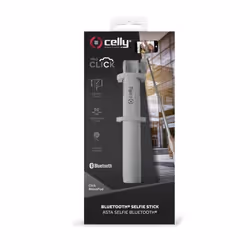 Celly Click Monopod bastone per selfie Smartphone Bianco - Vista aggiuntiva 5