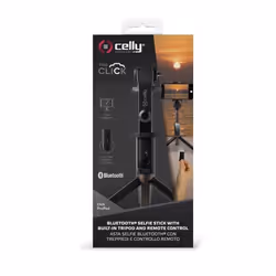 Celly Click Propod bastone per selfie Smartphone Nero - Vista aggiuntiva 4