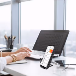 Celly WLFASTSTANDWH Caricabatterie per dispositivi mobili Smartphone Bianco USB Carica wireless Interno - Vista aggiuntiva 4