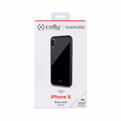 Celly Diamond custodia per cellulare 5.8" Cover Nero - Vista aggiuntiva 4