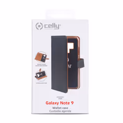 Celly Wally custodia per cellulare 6.4" Cover Nero - Vista aggiuntiva 4
