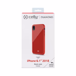 Celly Diamond custodia per cellulare 6.1" Cover Rosso - Vista aggiuntiva 4