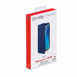 Celly Prestige custodia per cellulare 6.1" Custodia a borsellino Blu - Vista aggiuntiva 4