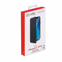 Celly PRESTIGE999BK custodia per cellulare 6.5" Custodia a borsellino Nero - Vista aggiuntiva 6