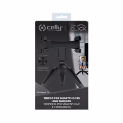 Celly CLICKNANOTRIBK treppiede Smartphone/Tablet 3 gamba/gambe Nero - Vista aggiuntiva 4