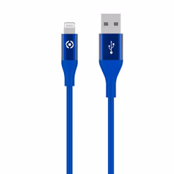 Celly USBLIGHTCOLORBL cavo Lightning 1 m Blu