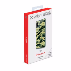 Celly Diamond Square custodia per cellulare 5.8" Cover Mimetico, Verde - Vista aggiuntiva 4