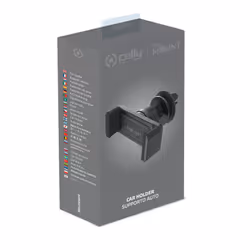 Celly MOUNTVENTBK supporto per personal communication Supporto passivo Telefono cellulare/smartphone Nero - Vista aggiuntiva 6